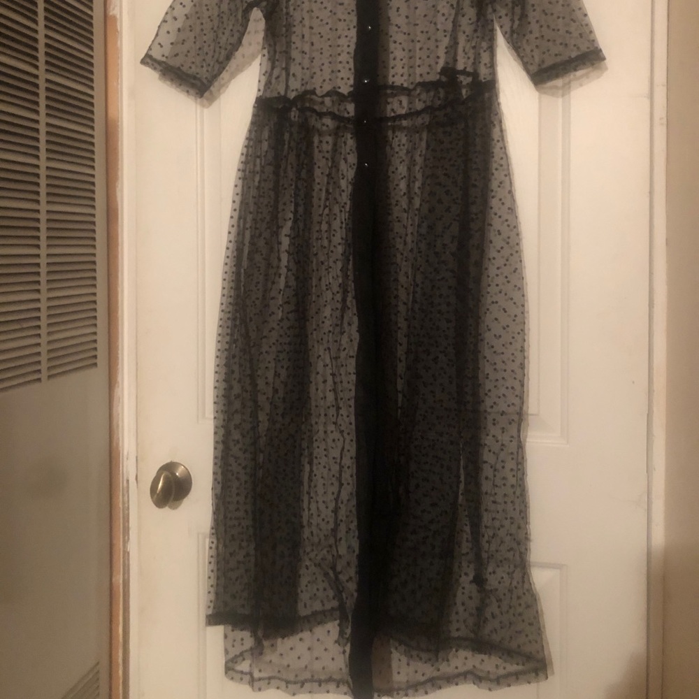 Long overdress used for modelling only worn a couple of times